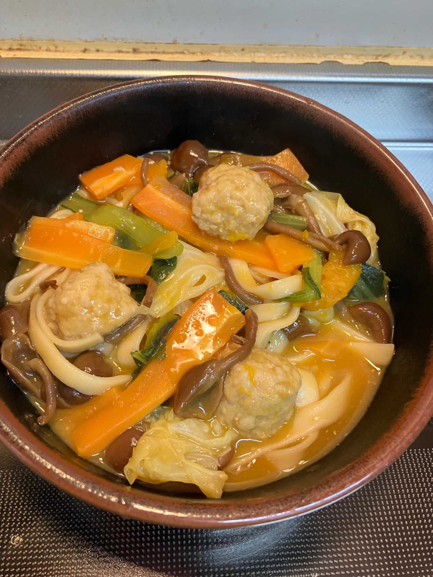 野菜たっぷり♪ほうとう^_^