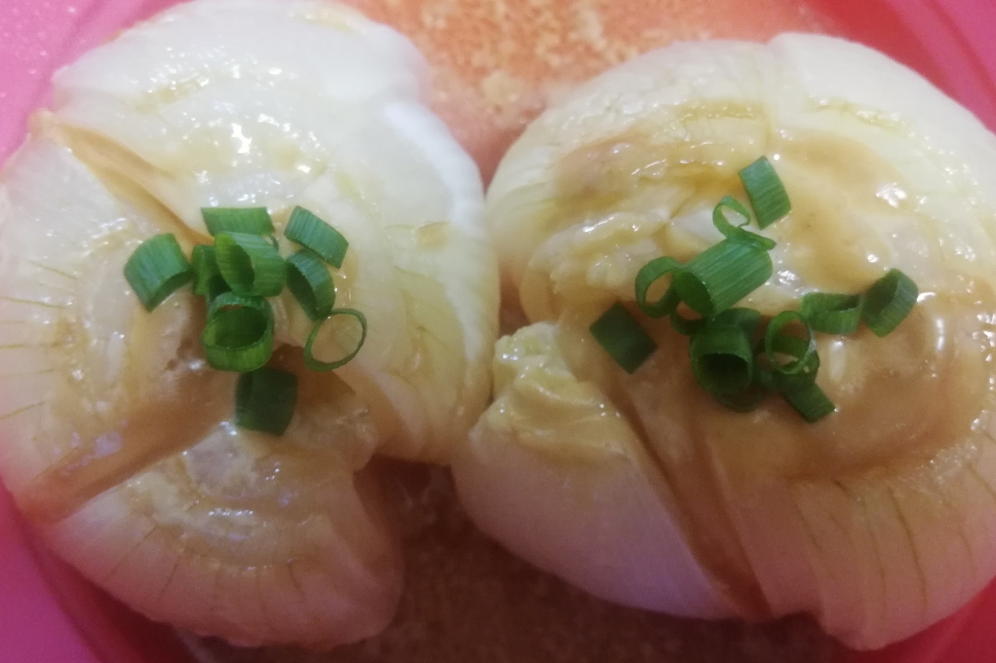 簡単♪レンチン新玉ねぎ☆マヨ醤油ソース