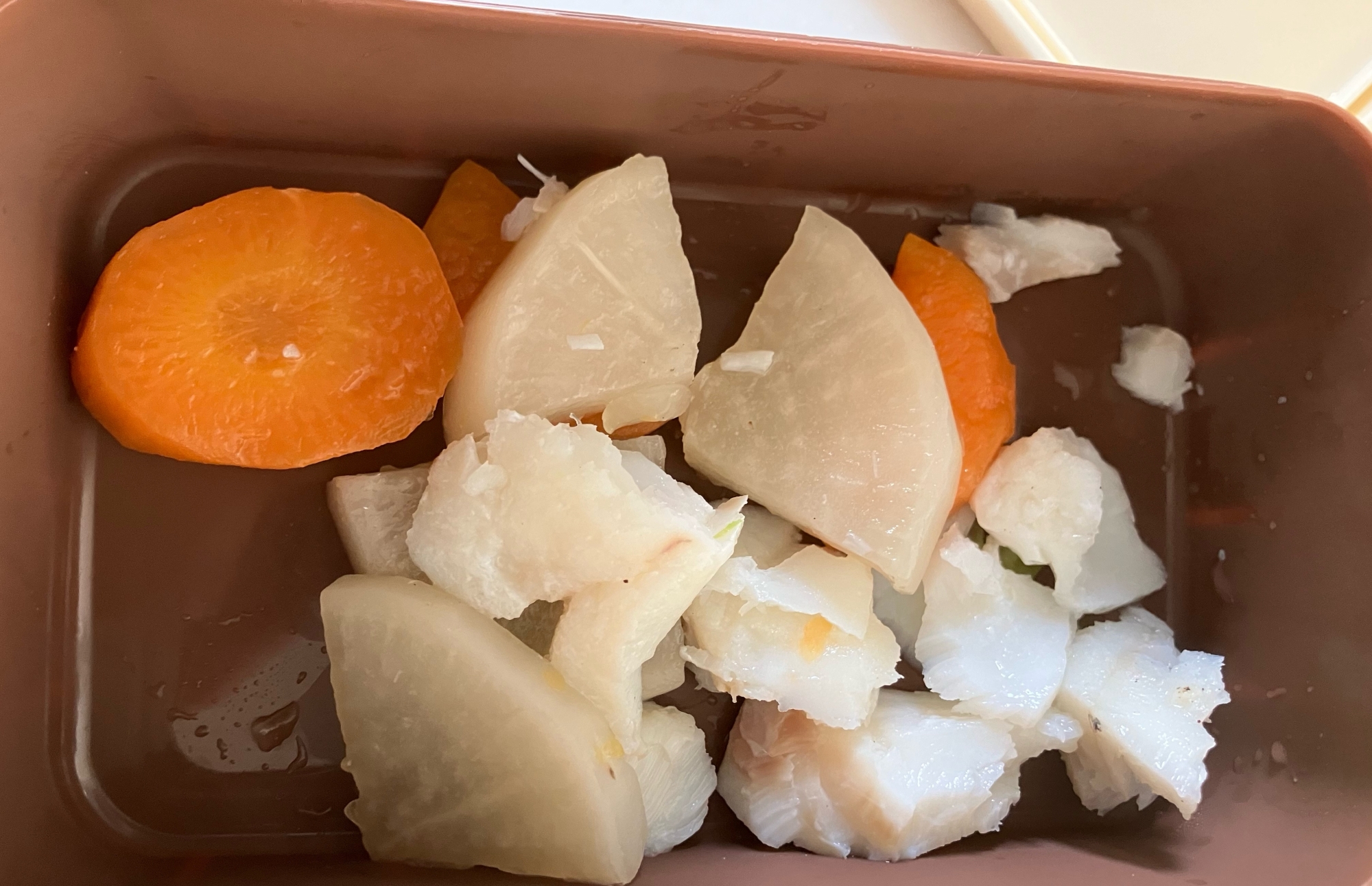 たらとかぶと人参煮