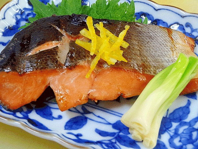 下拵えがコツ☆　「サクラマスの幽庵焼き」