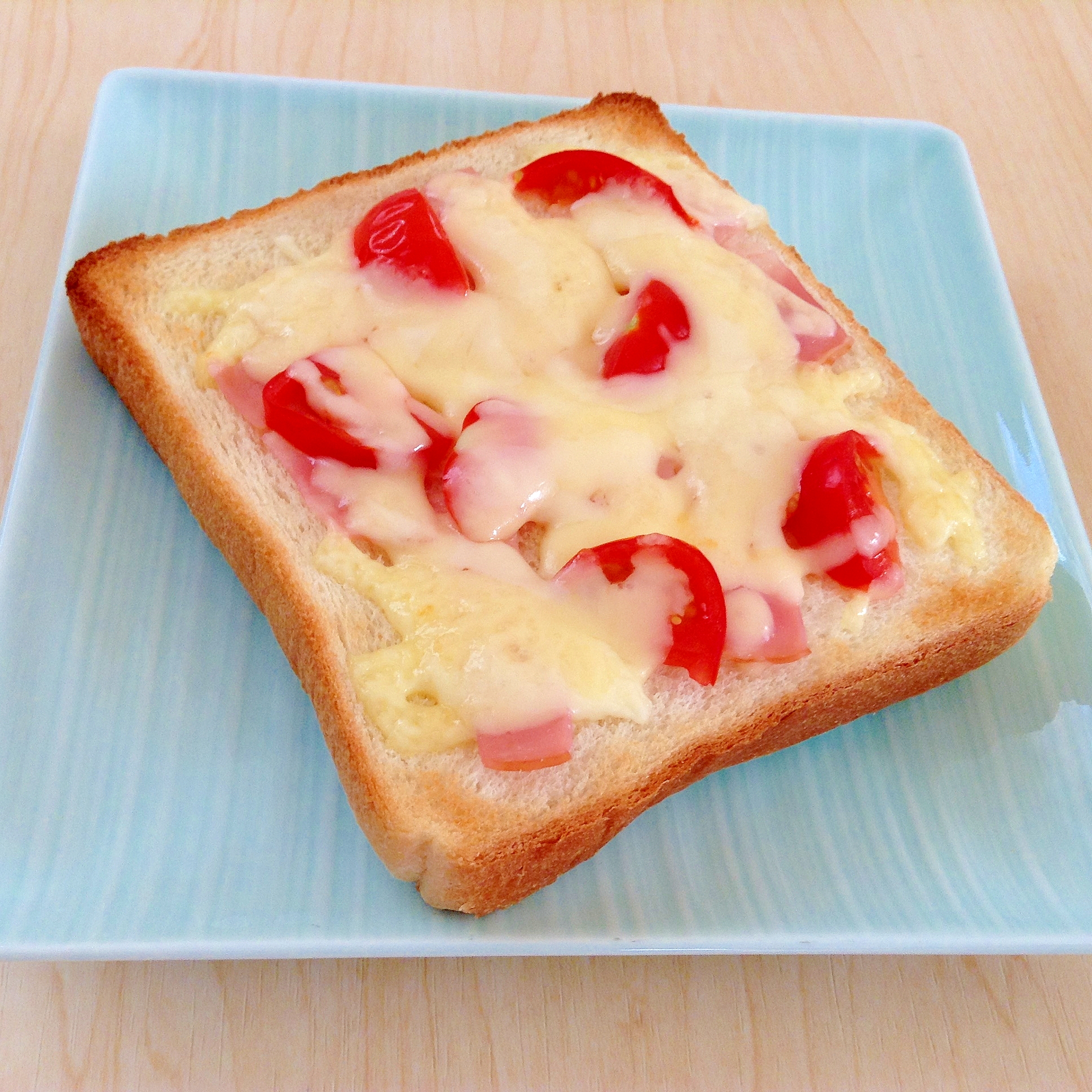 ベーコン ミニトマト チーズトースト レシピ 作り方 By Youmi115 楽天レシピ