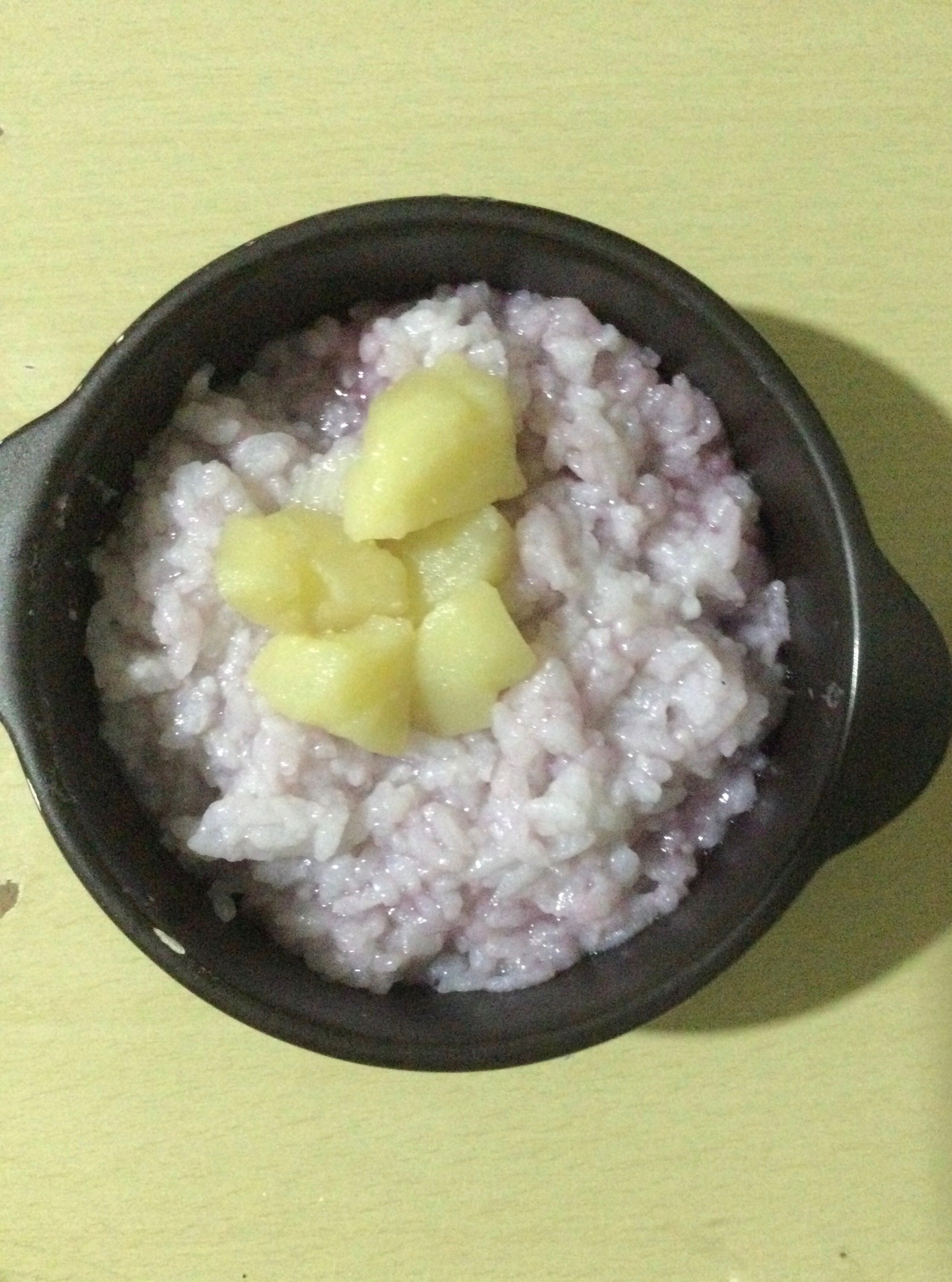 じゃが芋乗せ☆赤ワイン煮ご飯♪