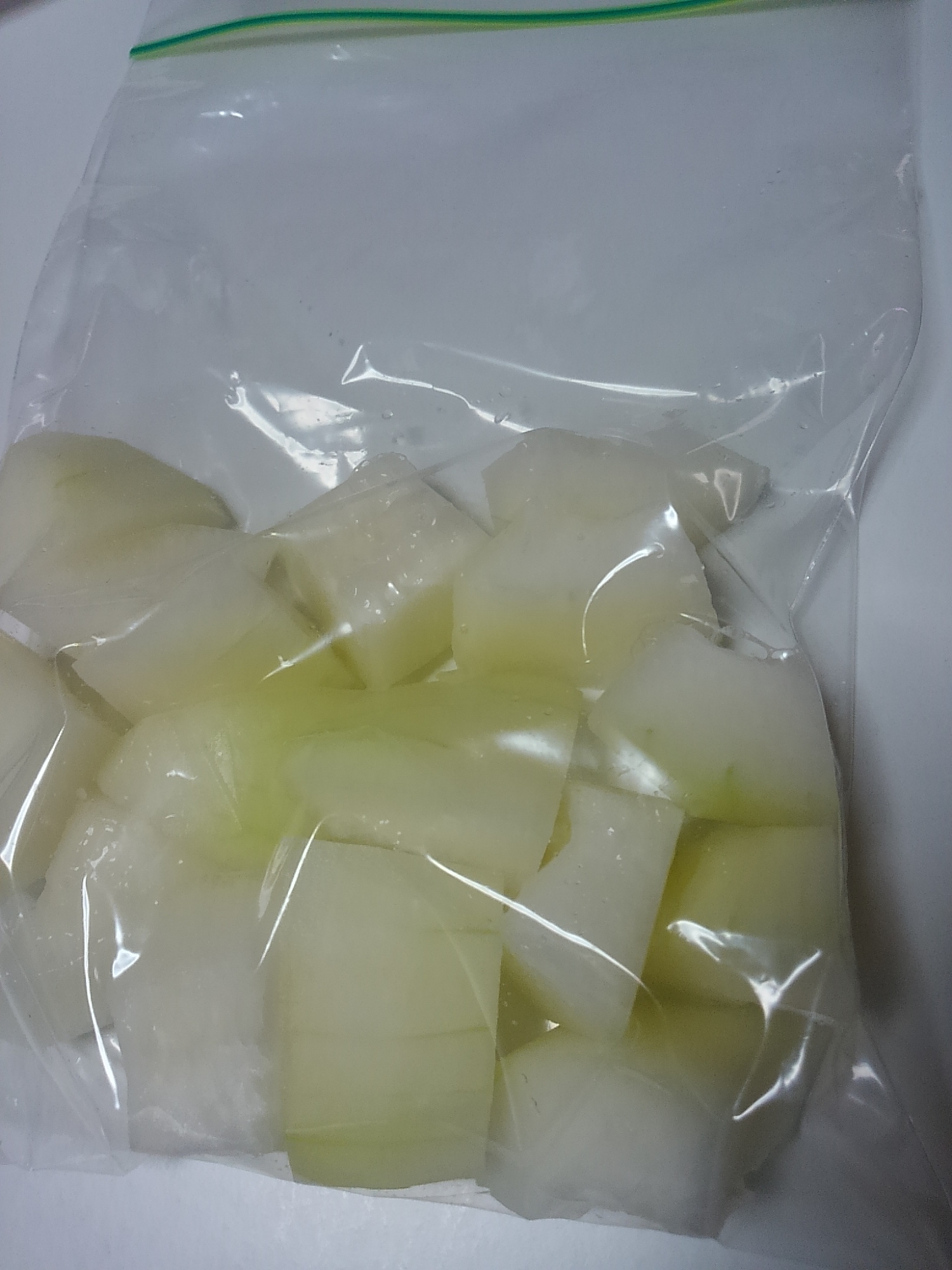 使いきれなかった 冬瓜の冷凍保存 レシピ 作り方 By １つ 楽天レシピ