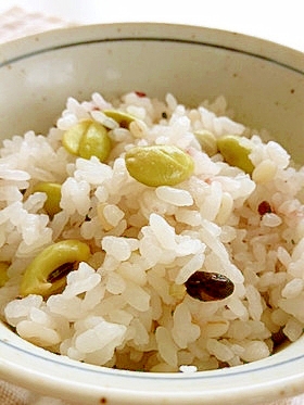 十八雑穀の豆ご飯 ほんのり塩麹♪