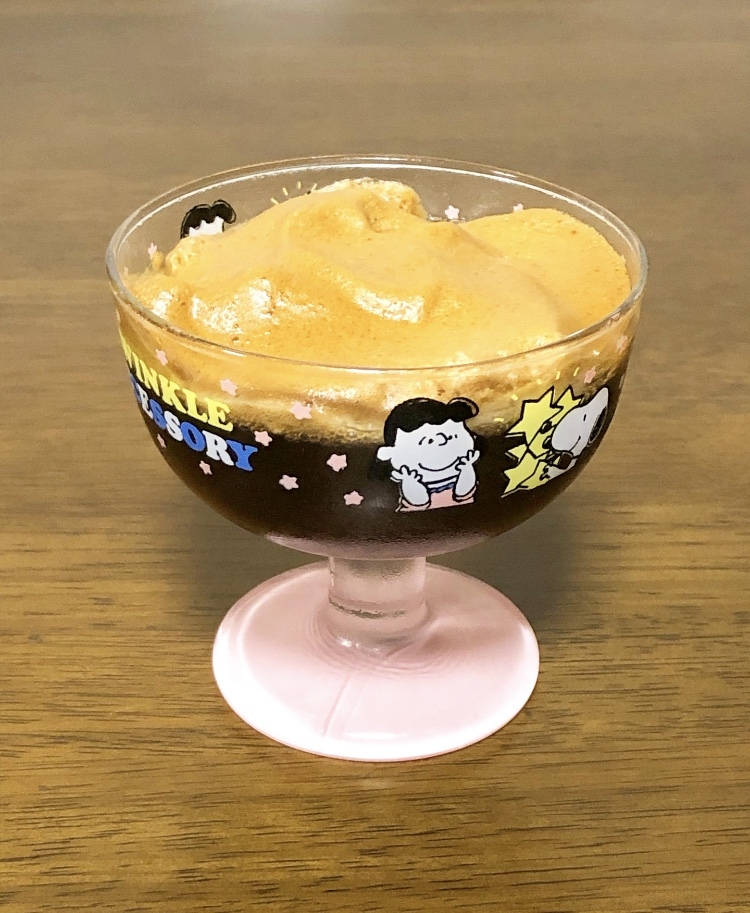 簡単⭐︎流行りのダルゴナコーヒーゼリー