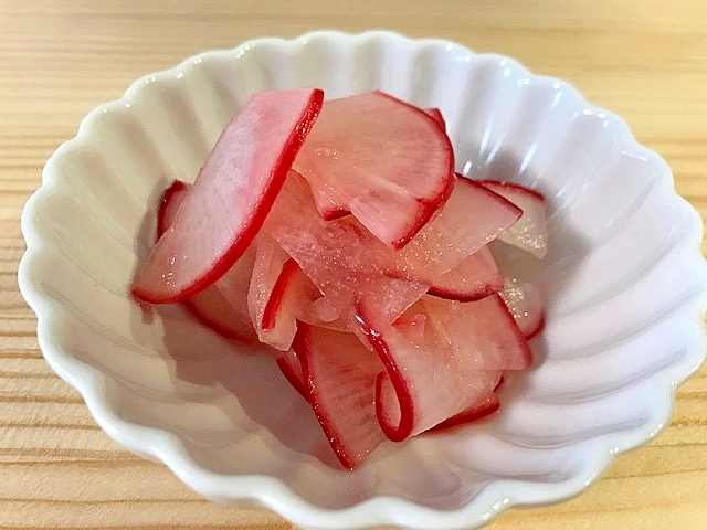 簡単 レディーサラダ 三浦大根 の甘酢浸け レシピ 作り方 By ずん 楽天レシピ