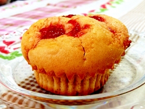 春のおやつ いちごジャムマフィン レシピ 作り方 By Kinoko Mama 楽天レシピ 春のおやつ いちごジャムマフィン レシピ 作り方 By Kinoko Mama 楽天レシピ
