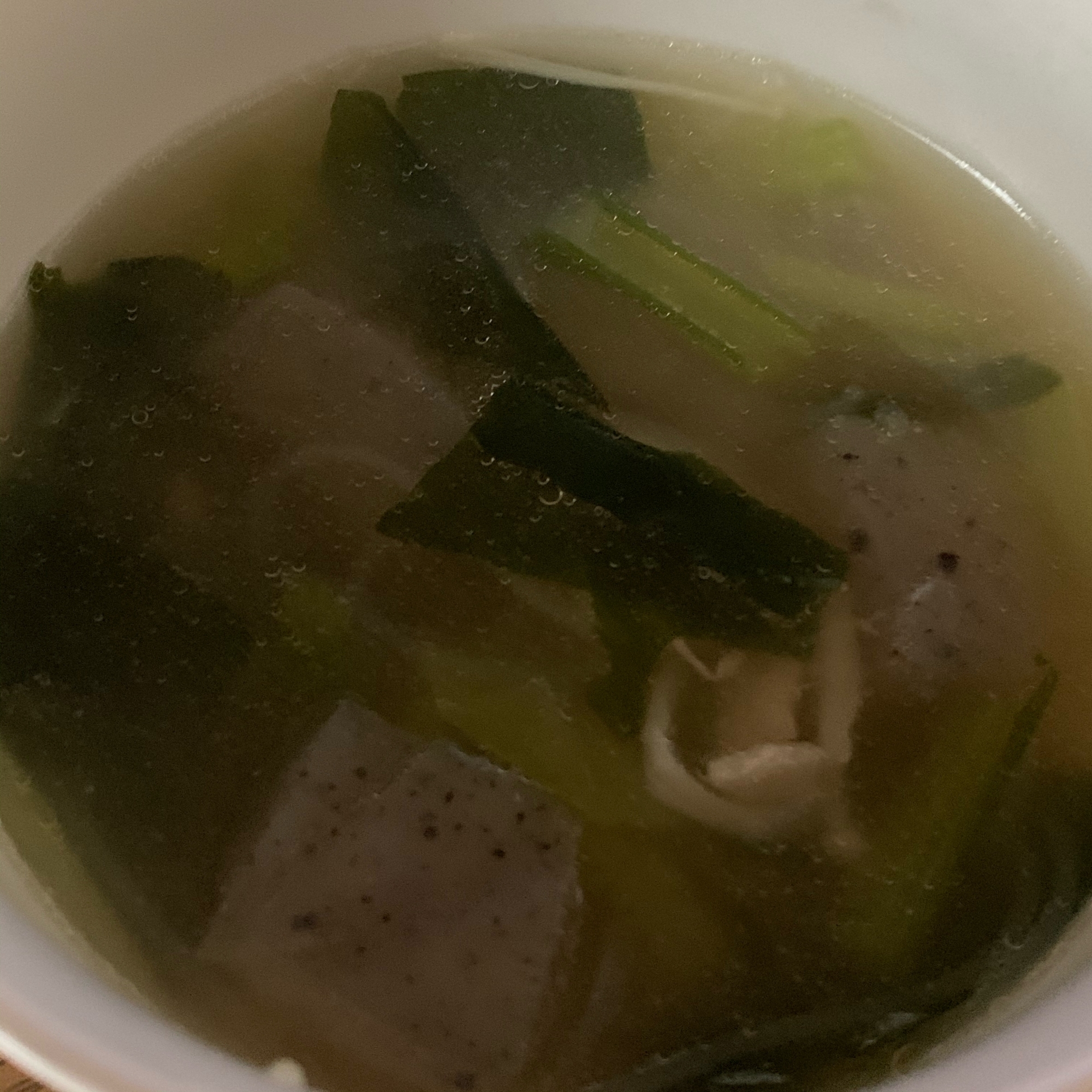 小松菜とこんにゃくのダイエットスープ