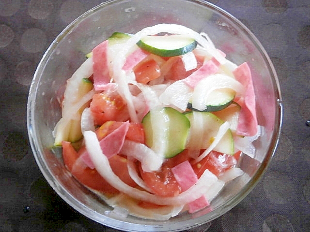 ズッキーニのマリネサラダ レシピ 作り方 By なな1151 楽天レシピ