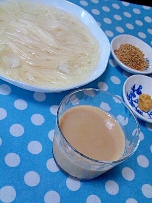 アレンジそうめん コクまろ豆乳つけ麺 レシピ 作り方 By Nini 楽天レシピ
