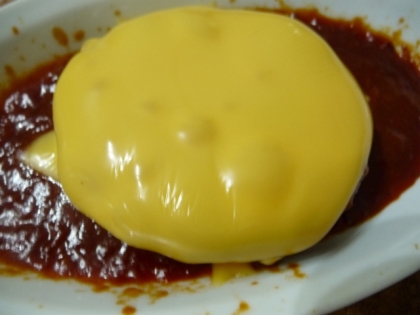 豆腐入りのチーズハンバーグは初めてです(*^_^*)とっても柔らかくておいしかったです～(*^_^*)