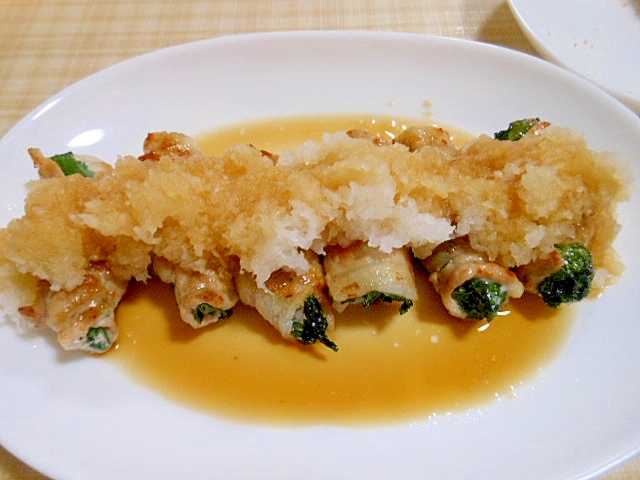 豚肉大葉巻きおろしポン酢かけ レシピ 作り方 By アルプスの乙女 楽天レシピ 豚肉大葉巻きおろしポン酢かけ レシピ 作り方 By アルプスの乙女 楽天レシピ