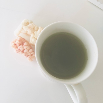 好きな和菓子と緑茶•.¸¸¸.☆