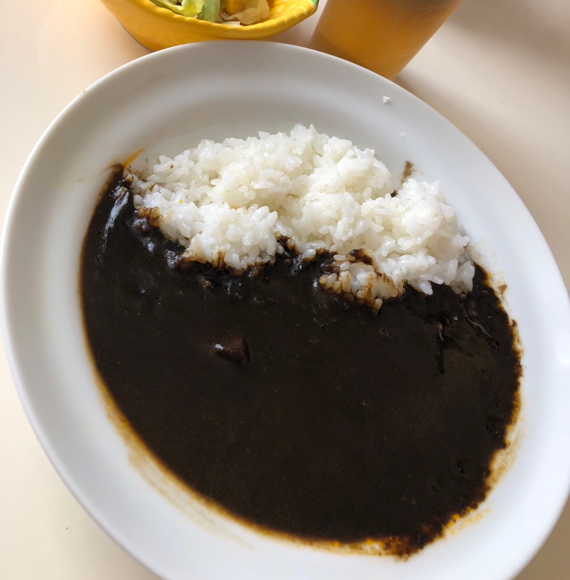 真っ黒カレー