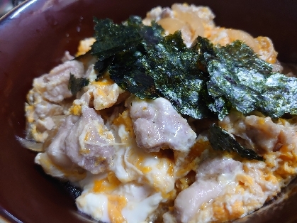 濃い味好きの親子丼