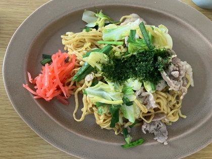 醤油焼きそば