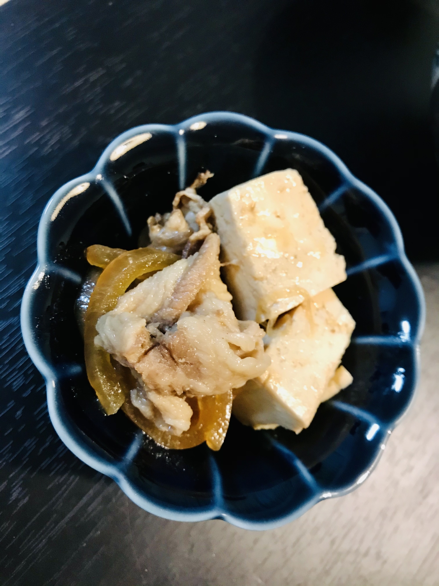 【376kcal】旨味しみしみ肉豆腐