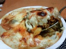 カレーマカロニグラタン