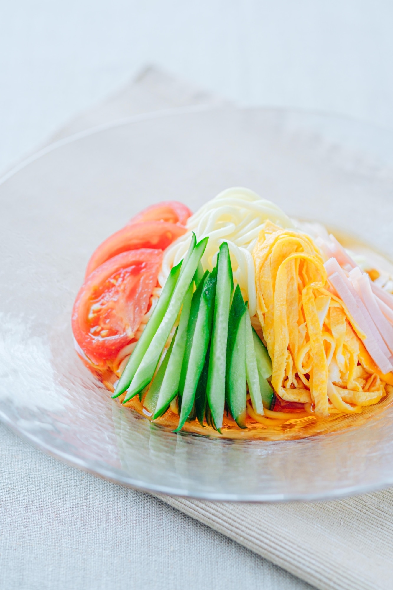 めんつゆで作る！冷やし中華 レシピ・作り方 by 坂元醸造の黒酢レシピ