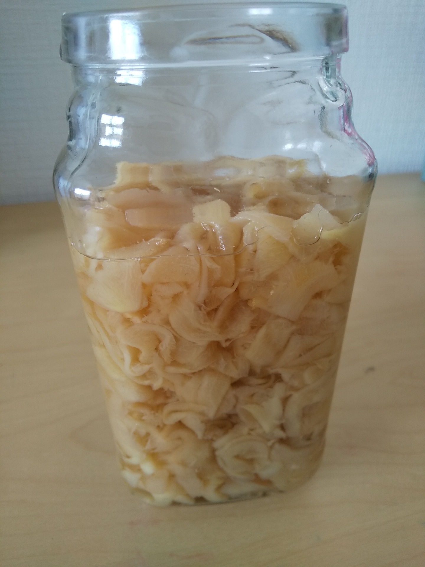 家庭の味!とても美味しい新生姜の甘酢漬け