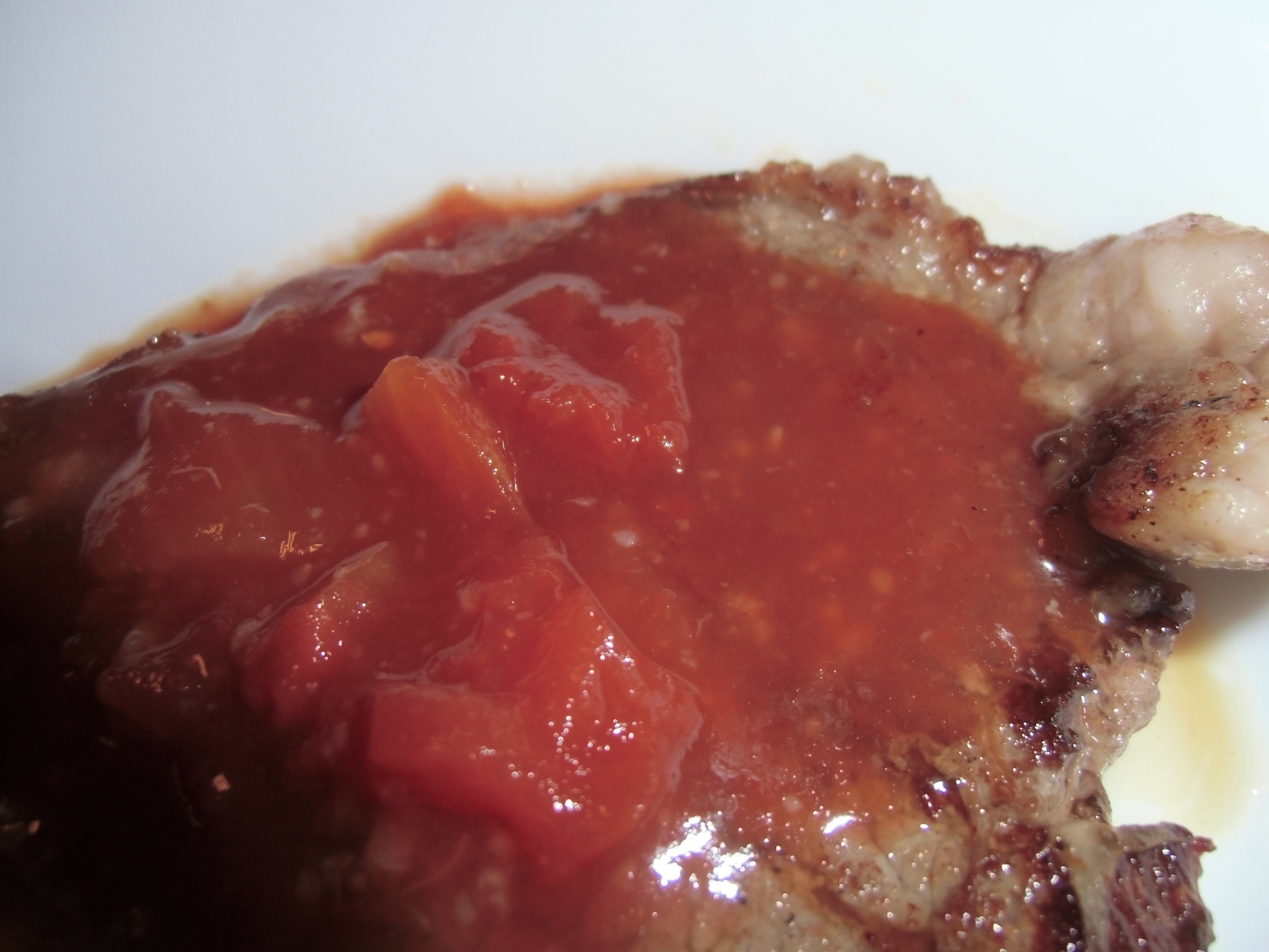 即席で簡単、焼肉＆ステーキ兼用トマトソース