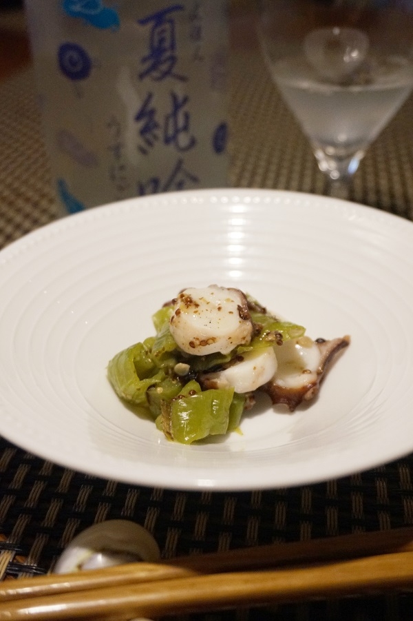 【青森食材】蛸と南蛮のグリルサラダ