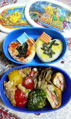 ふりかけ ポケモン海苔 旗ピックレシピ 作り方の人気順 簡単料理の楽天レシピ