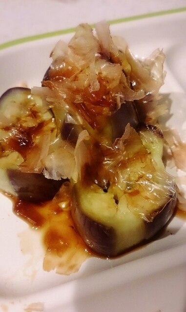 レンジで焼きナス