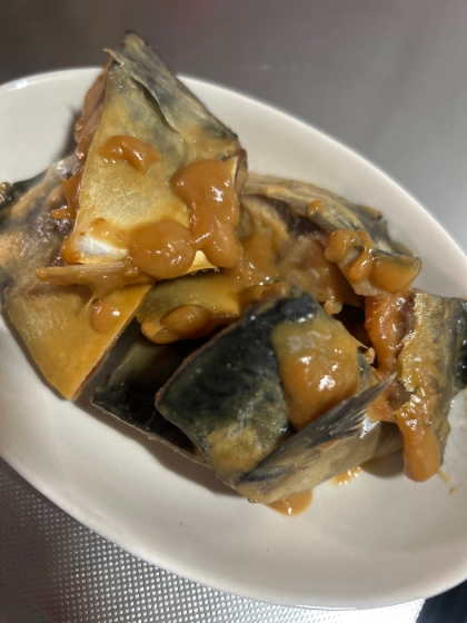 塩サバの味噌煮★塩サバで簡単クッキング★