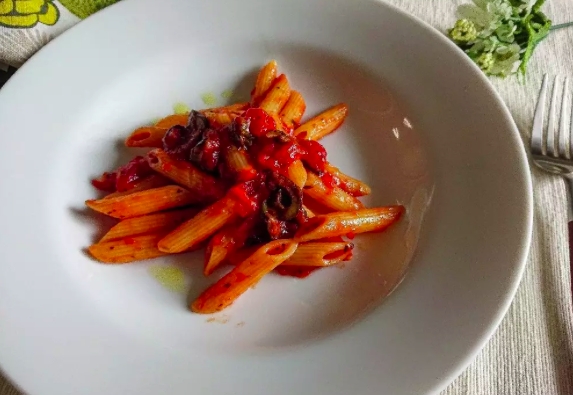プロの本格イタリアン!ペンネプッタネスカ
