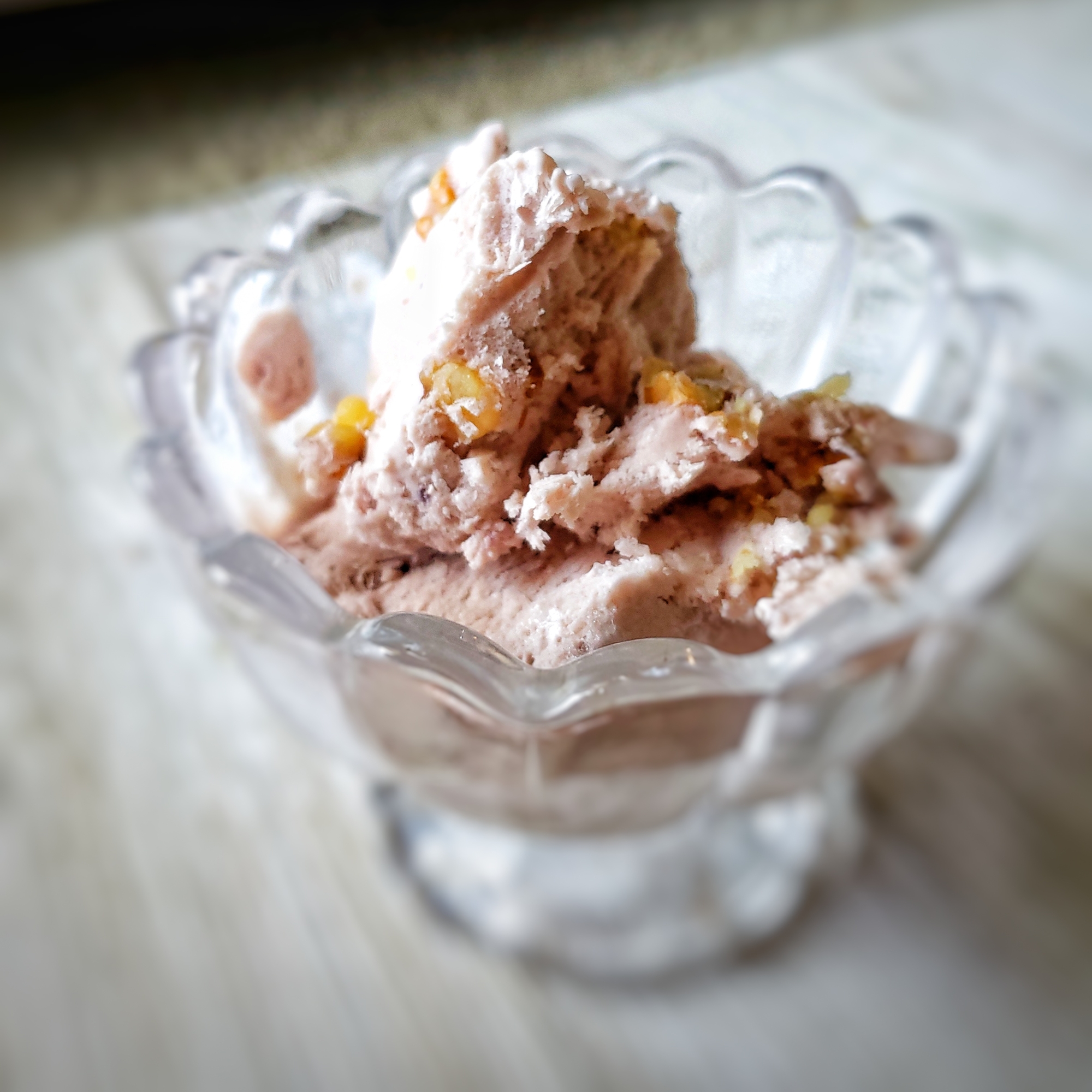 くるみ入り♩紅芋アイスクリーム
