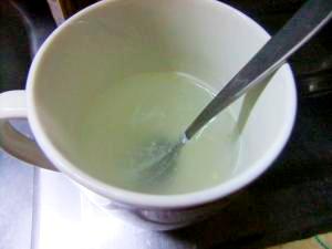 片栗粉で葛湯風　とろ～り　しょうが湯