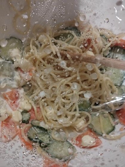 サラダレシピ　パスタサラダ