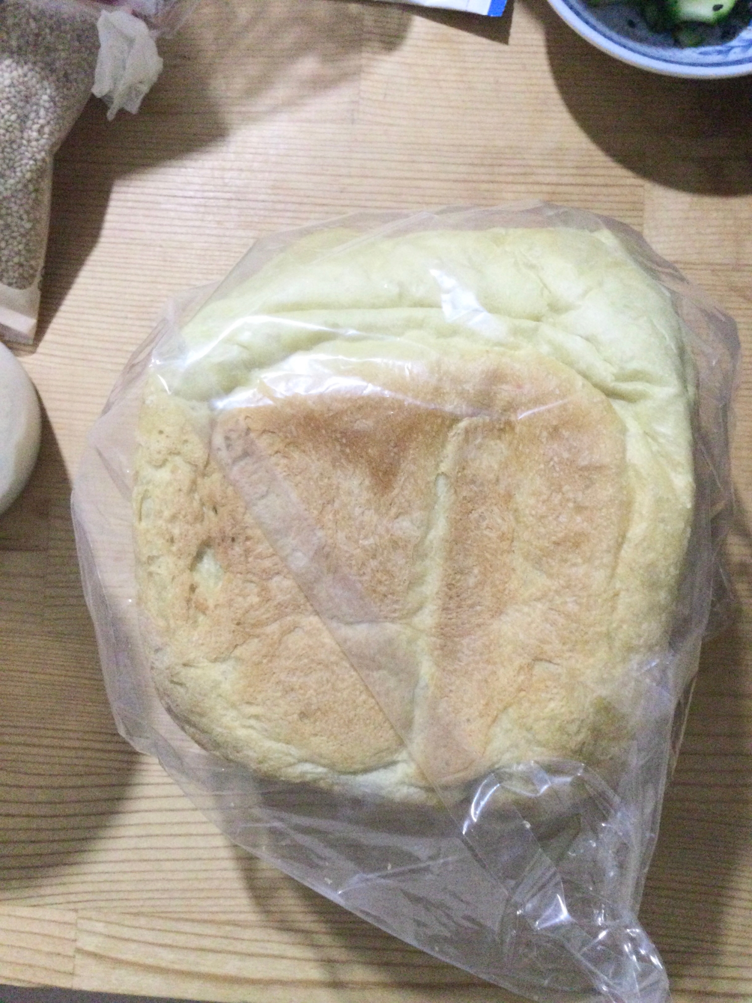 明日葉パウダー入り食パン♪