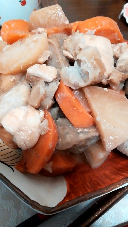 大根・里芋・高野豆腐の煮物