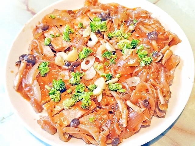 アレンジ!ちょっとおしゃれな粒マスタードトンテキ♪