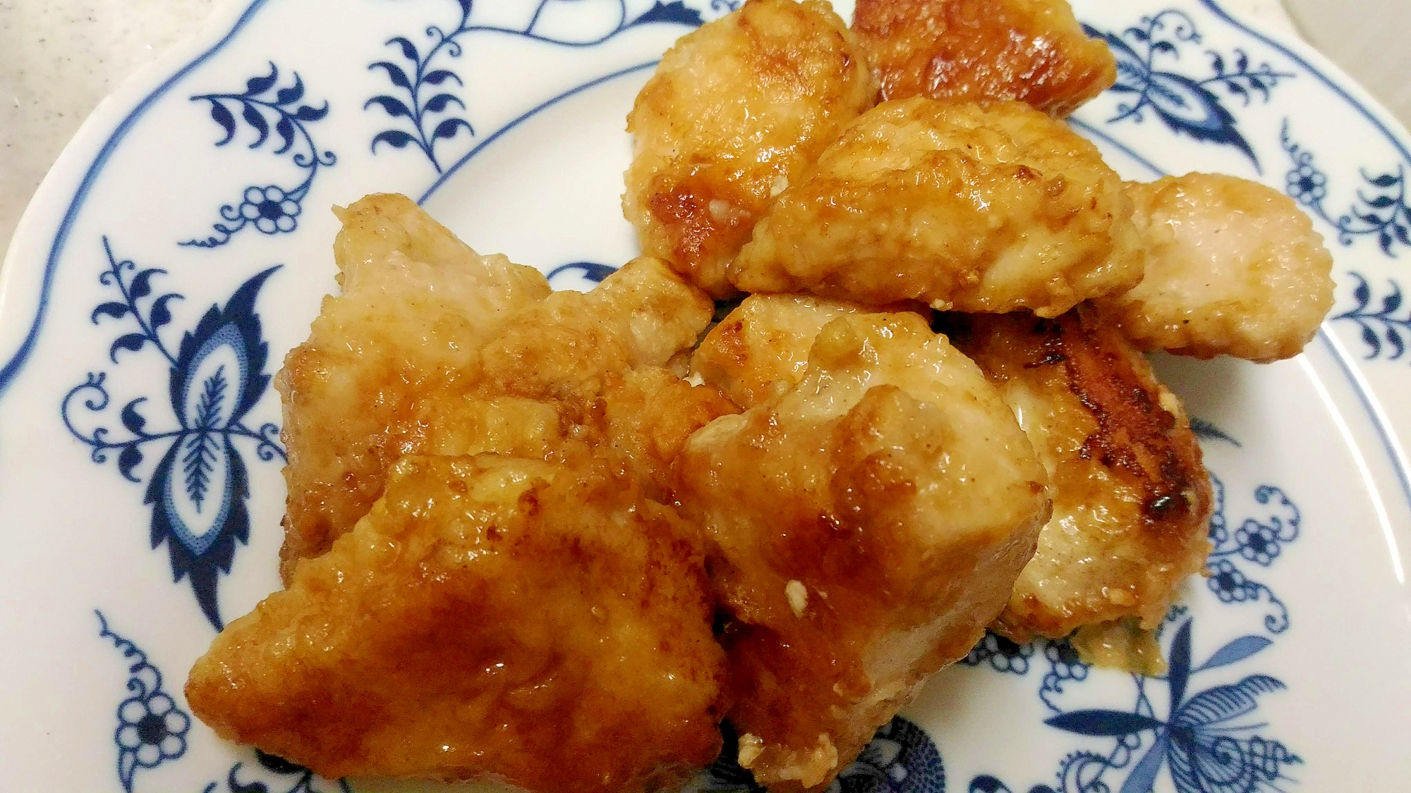 鶏のわさび醤油焼き