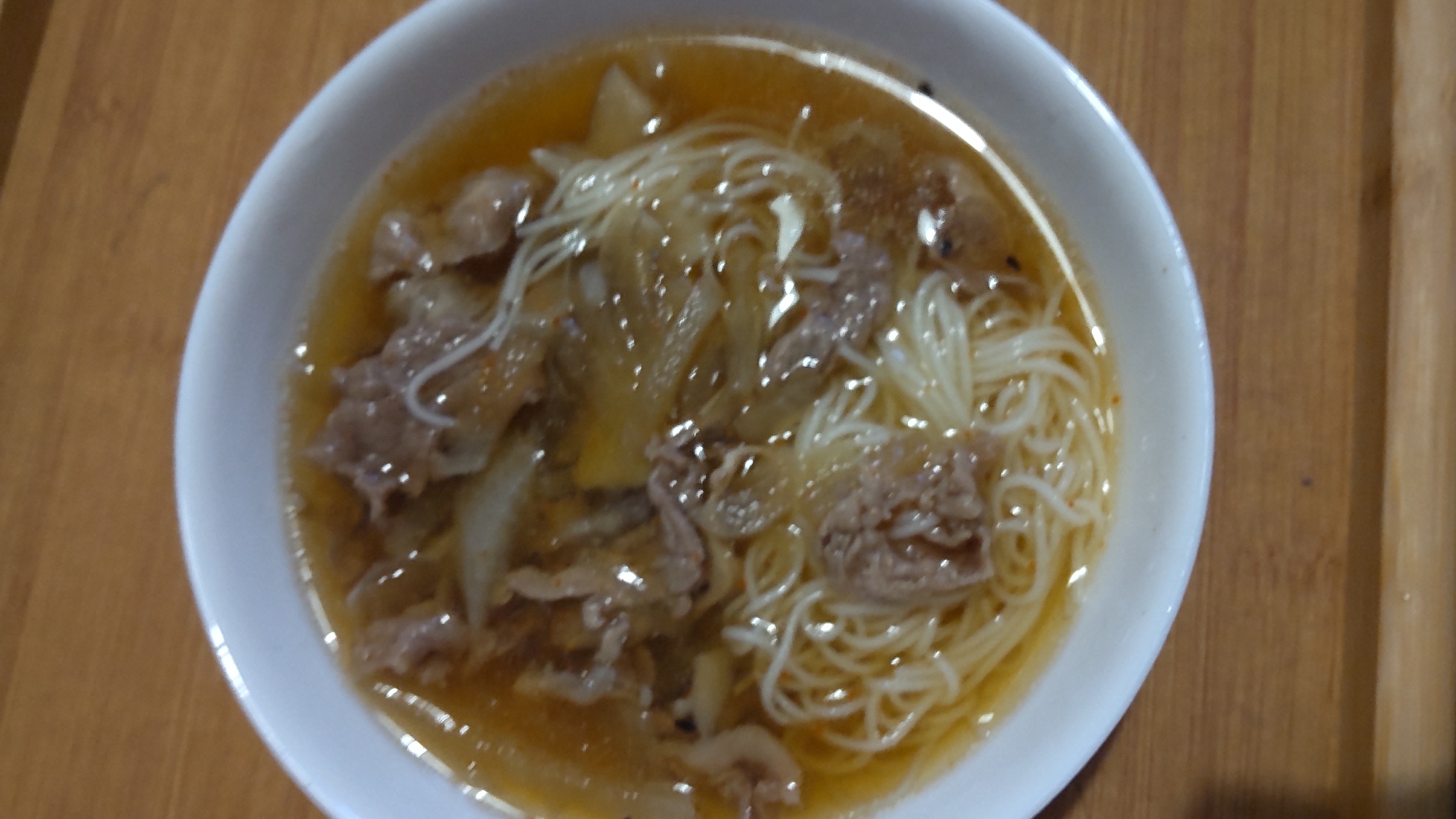 肉大根そうめん