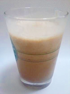 自宅で簡単♪コーヒーフラペチーノ(＾＾)