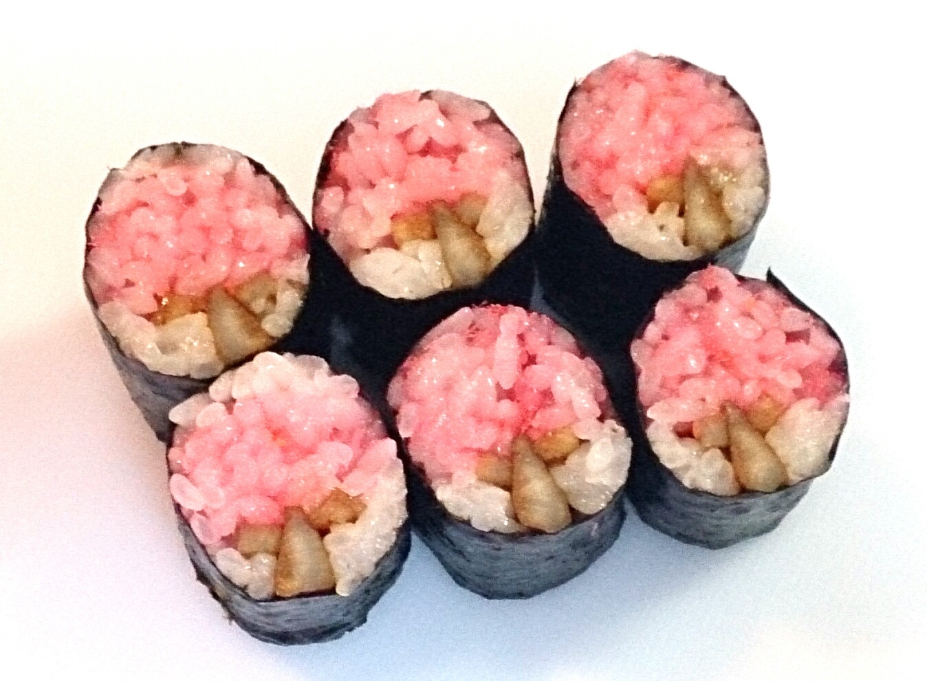 寿司型・模様巻き(飾り巻き寿司風の桜の木)