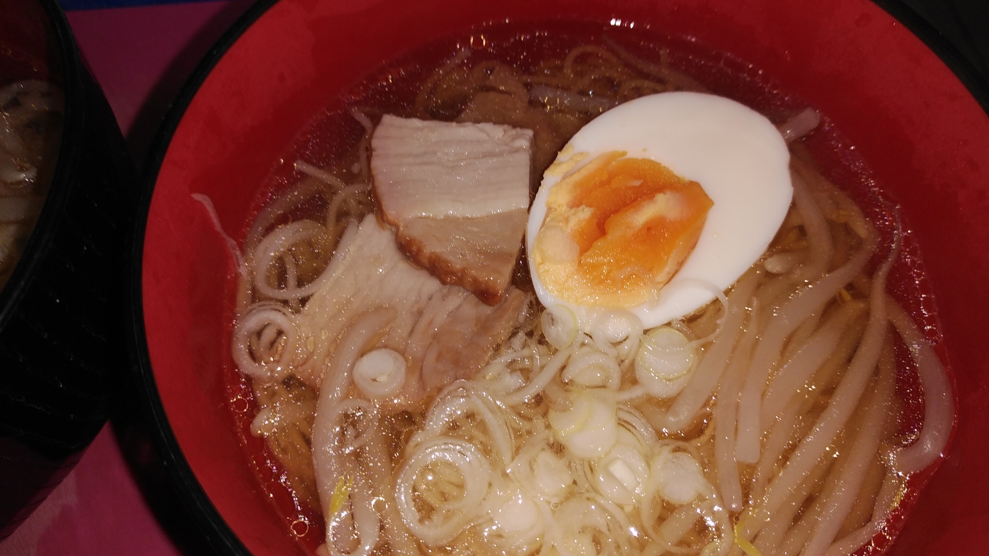 そうめんのラーメン風(減塩)