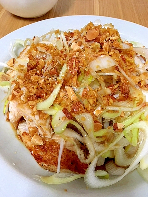 ボリューム満点 レンコン入り揚げない油淋鶏 レシピ 作り方 By Ayatoy 楽天レシピ