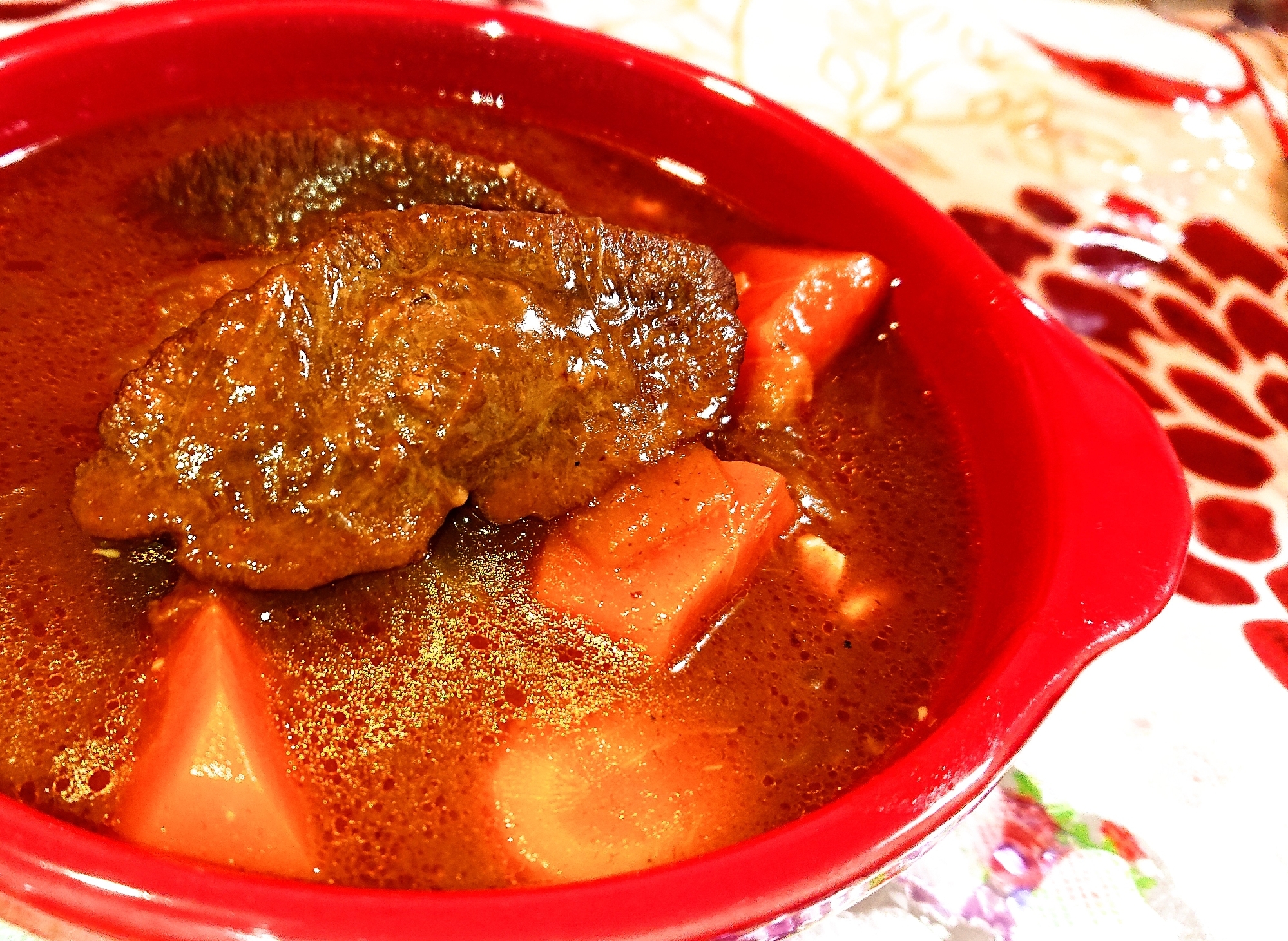 圧力鍋なしde!牛タンシチュー