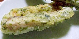 白身魚の磯辺揚げ