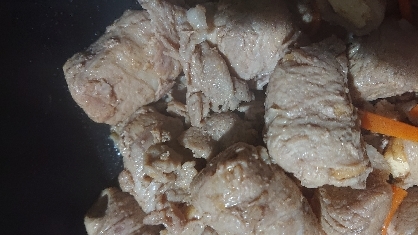 厚揚げの豚肉巻き～甘辛ダレで