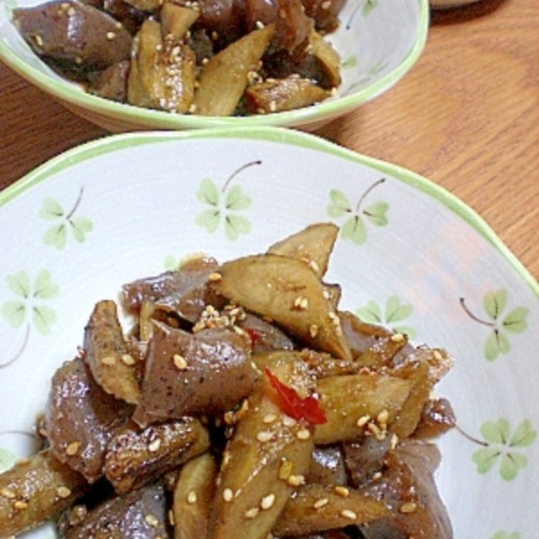 ごぼうとこんにゃく ピリ辛ニンニク煮 レシピ 作り方 By ぺるく ろ 楽天レシピ ごぼうとこんにゃく ピリ辛ニンニク煮 レシピ 作り方 By ぺるく ろ 楽天レシピ