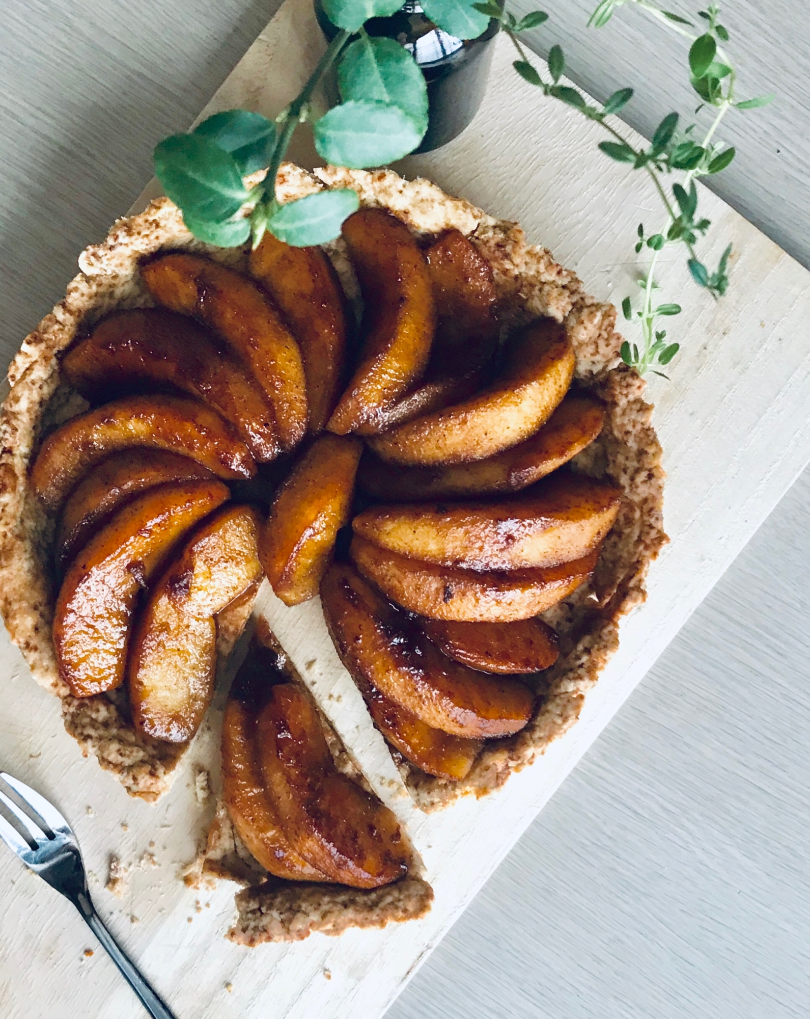 vegan＊Apple tart