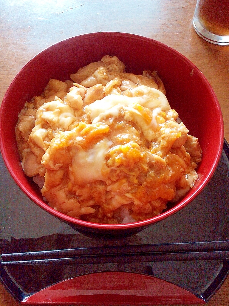 あまじょっぱい親子丼