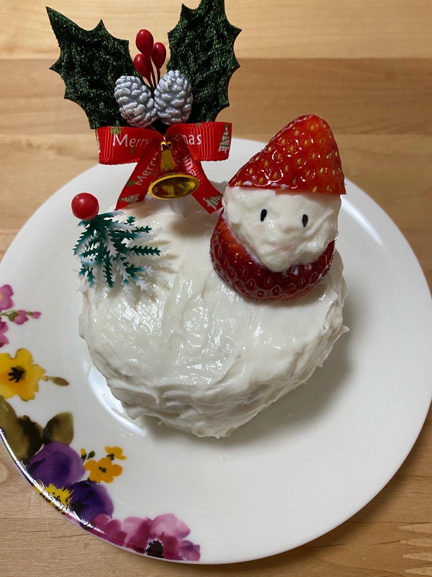 離乳食　クリスマスケーキ