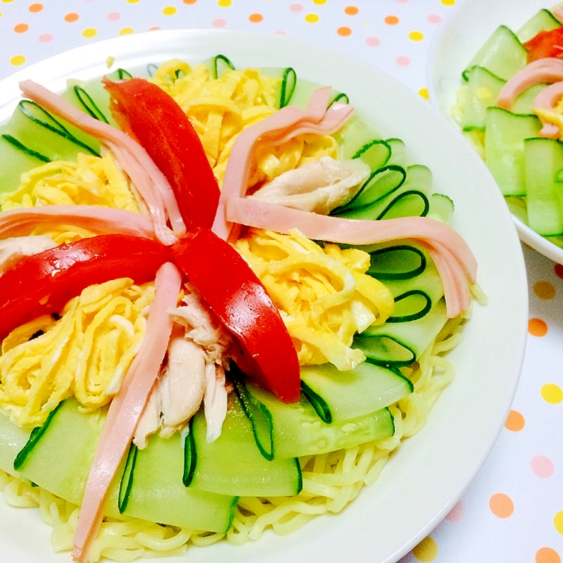 胡瓜がいっぱい食べられる 冷し中華 レシピ 作り方 By Polaris36 楽天レシピ